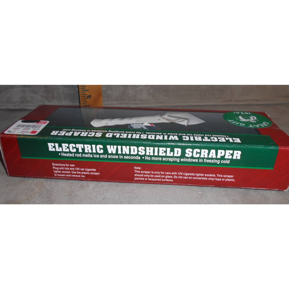 Electric Windshield Scraper Four Star Int'l Heated Scraper NIB Vintage - Picture 8 of 8